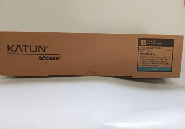 Toshiba  E-STUDIO 2555 / 3555 / 4555 Cyan Toner Cartridge by KATUN (51092)